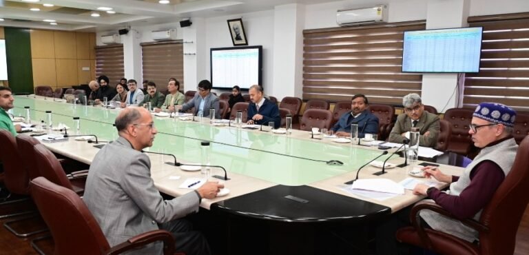 Chief Minister reviews CAPEX expenditure, calls for faster execution and timely completion of development works