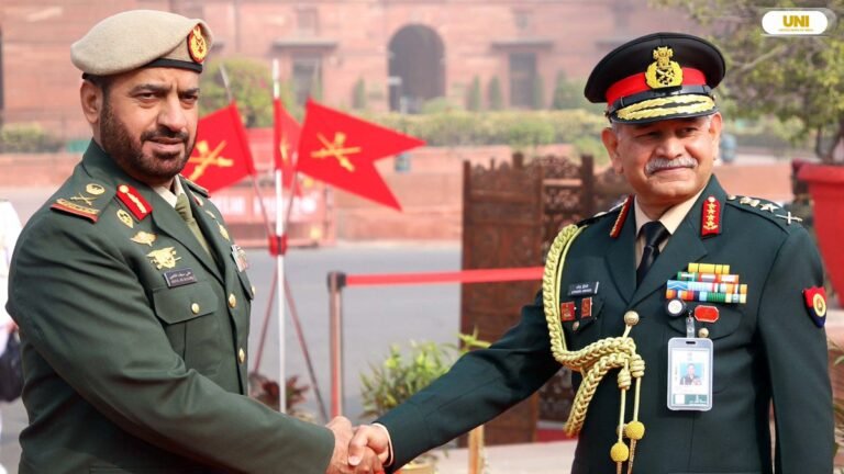 Top UAE Commander Meets Indian Army chief – Kashmir Observer