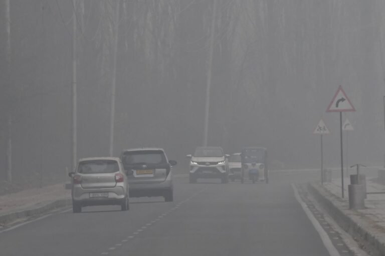 Dense Fog Disrupts Traffic Across Kashmir – Kashmir Observer