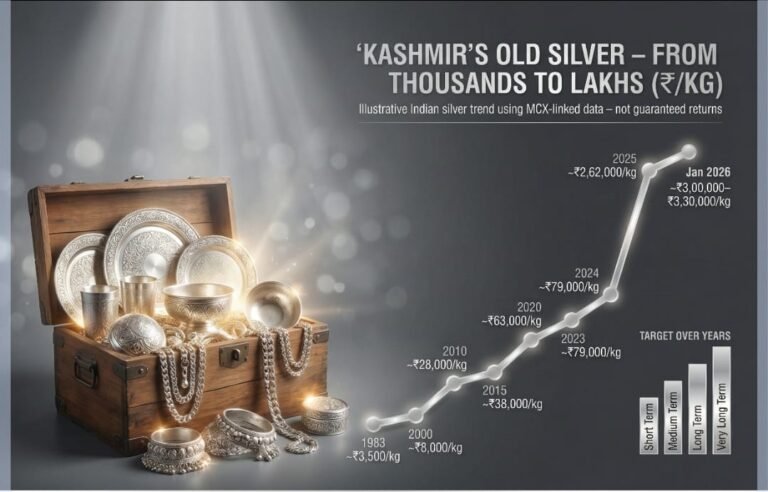 Silver’s Surge Rewrites Old Markets in Kashmir & Beyond