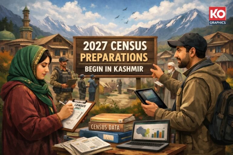 Census-linked House Listing Begins in J&K from June 1
