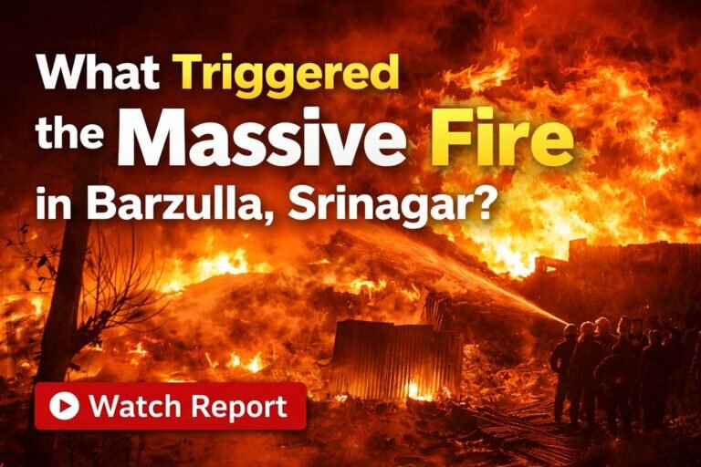 Video: How Massive Fire In Srinagar Leaves Migrant Rag-Pickers Homeless