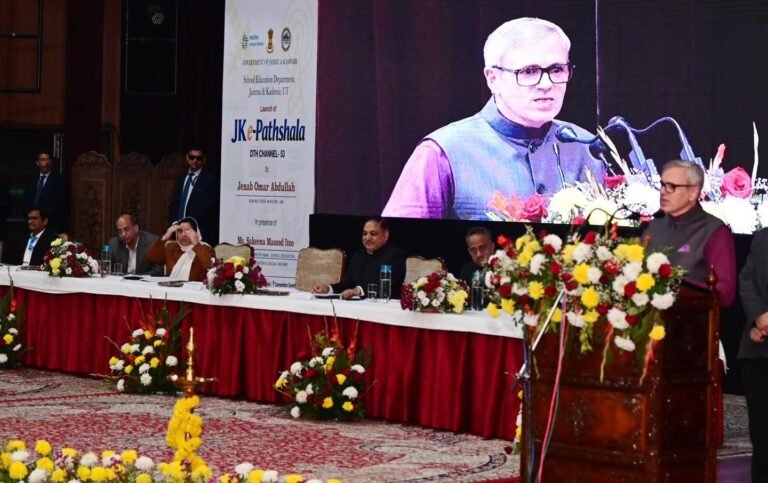 CM Omar Launches e-Pathshala – Kashmir Observer