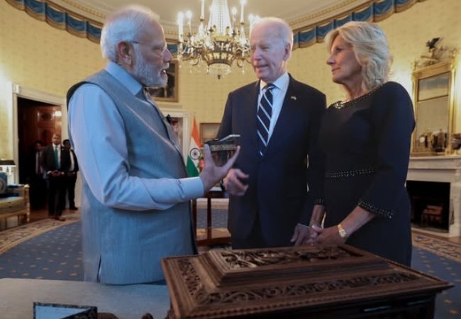 ​​​US Releases List Of Gifts From Indian Leaders