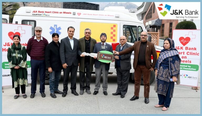 Heart Clinic on Wheels: J&K Bank dedicates cardiac-care unit for the people