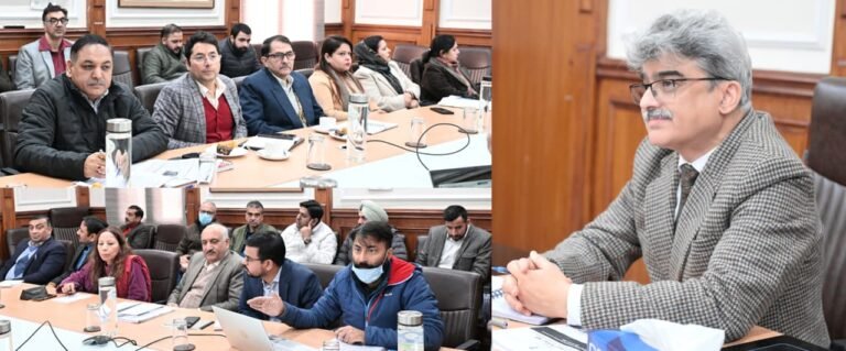 CS finalises the plan to ‘Transform Skilling Ecosystem in J&K’ Five-Year plan aims to empower individuals to be future-ready in J&K