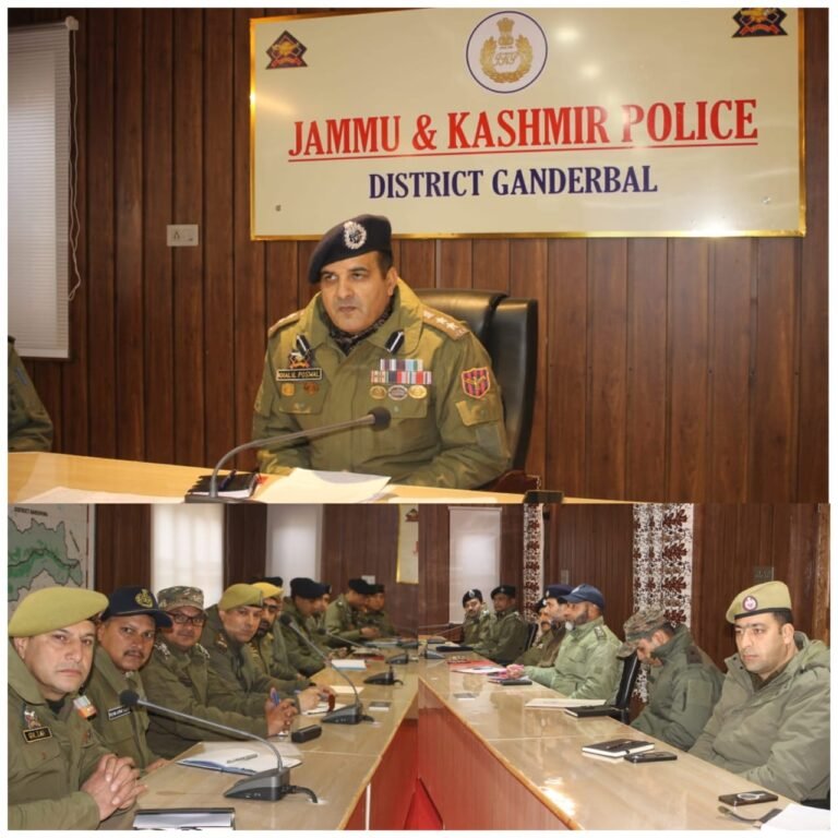 SSP Ganderbal reviews security arrangements ahead of Republic Day–2026