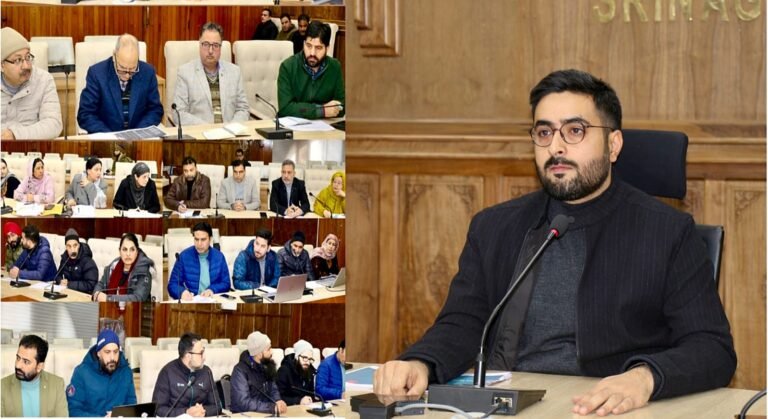 DC Srinagar reviews implementation of Key Citizen-Centric Health Programmes in district