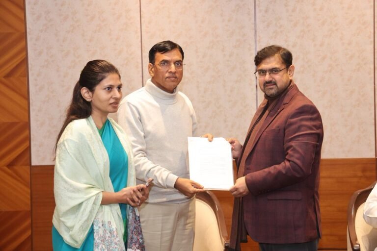 Satish Sharma seeks major sports infrastructure push for J&K Submits comprehensive memorandum to Union Sports Minister