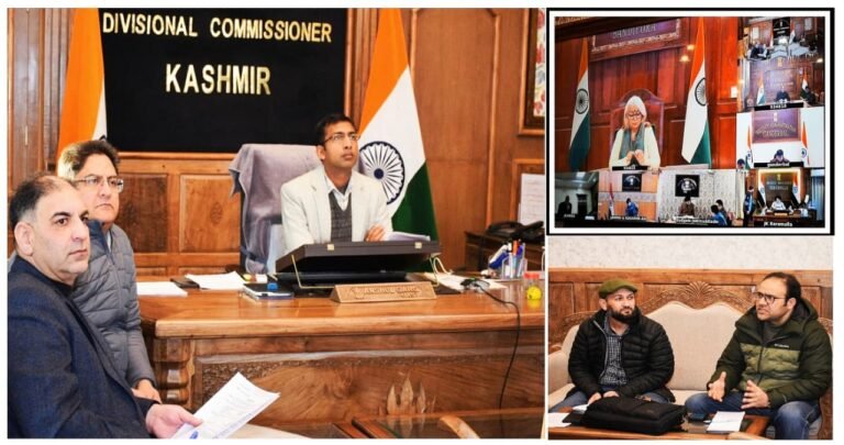Expedite development of inundation model for flood plain zoning in Kashmir: Div Com to agencies