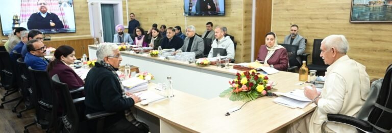 Lieutenant Governor chairs 89th University Council Meeting of University of Jammu