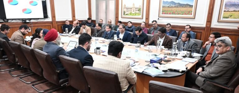 Chief Secretary pushes GIS-based, data-driven road safety measures in J&K