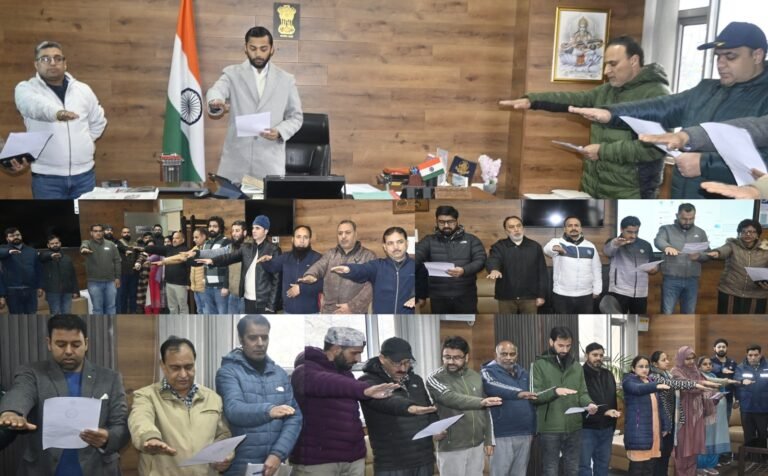 National Voters’ Day: Director Information administers pledge to DIPR officers and staff in Jammu