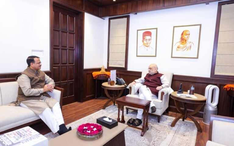 Rakesh Mahajan meets Home Minister Amit Shah; discusses J&K political situation