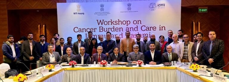Atal Dulloo attends high level Cancer consultation in New Delhi J&K to Launch Comprehensive Cancer Control Strategy with NITI Aayog and ICMR