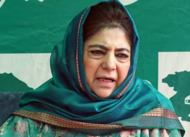 Mehbooba Mufti targets Omar Abdullah, accuses him of ‘ignoring public issues’