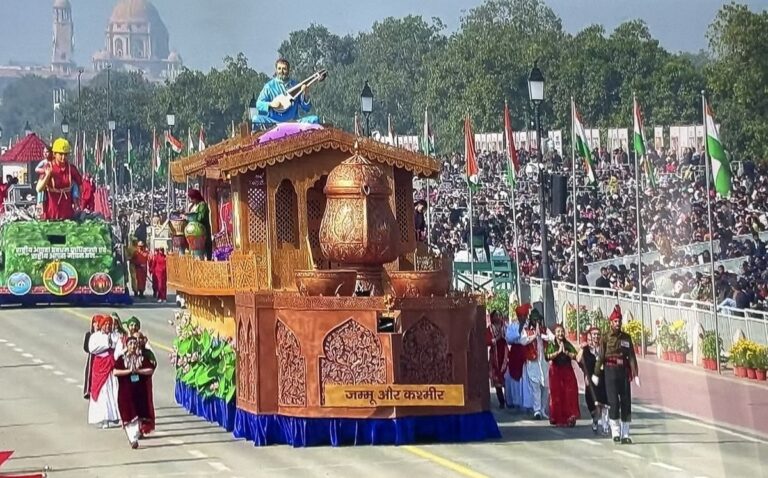 J&K Showcases Cultural Riches At R-Day Parade   