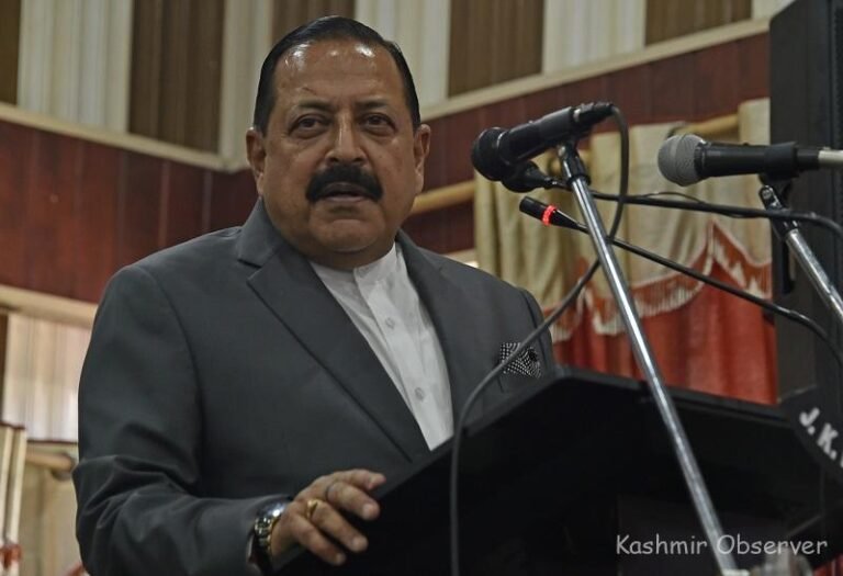 Jitendra Singh – Kashmir Observer