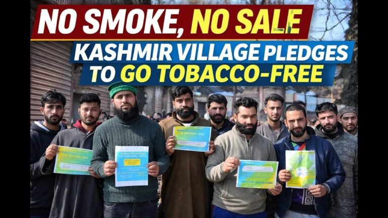 No Smoking: How A South Kashmir Village Chose Health Over Habit