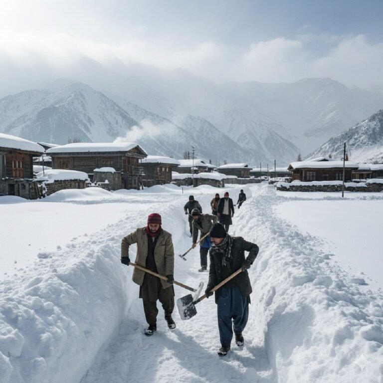 Let Villagers Clear the Snow and Save Winter in Kashmir
