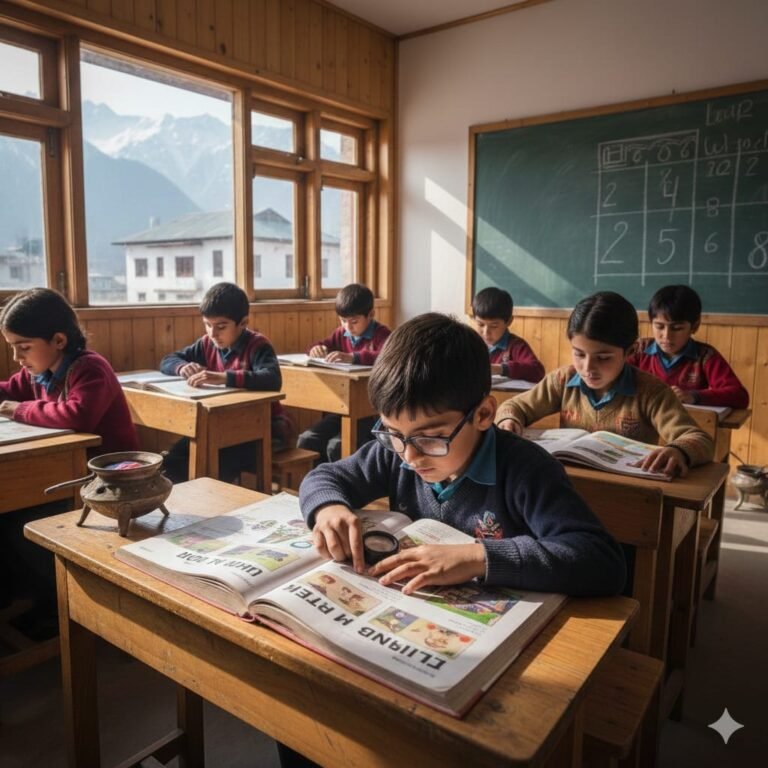 The Kashmiri Boy Who Reads the World Differently