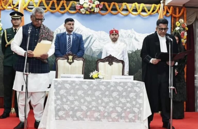 Muhamed Mustaque Takes Oath as Sikkim Chief Justice – Kashmir Observer