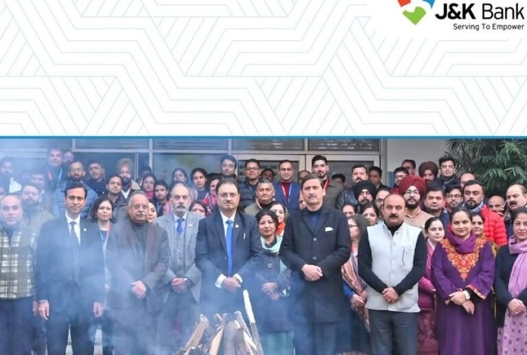 J&K Bank celebrates Lohri with traditional spirit