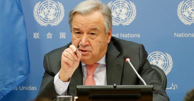 UN Chief: Lawless World Order Threatens Global Cooperation