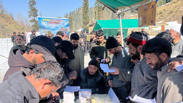 Army Brings Specialist Care to Remote Kashmir Village