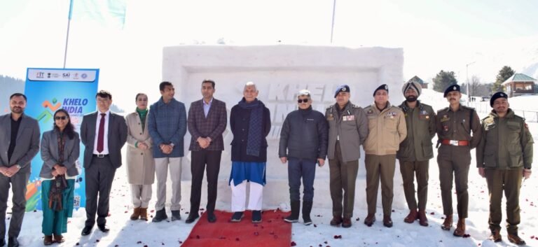 Lieutenant Governor inaugurated 6th Khelo India Winter Games at Gulmarg
