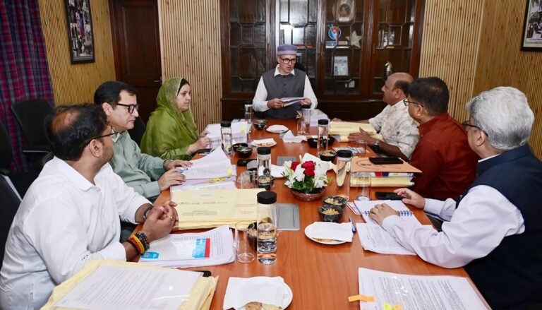 Ahead of Durbar Move, CM Omar Chairs Cabinet Meeting in Jammu