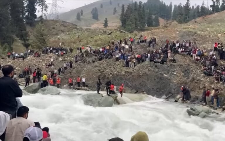 Search Intensifies for Boy Who Fell into Stream in Shopian