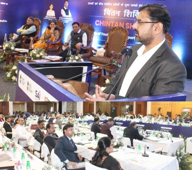 Satish Sharma calls for transforming J&K into sports epicentre at Chintan Shivir Calls for establishing sports university in J&K