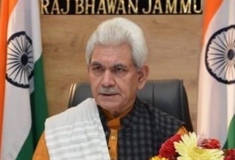 LG Manoj Sinha congratulates students on JKBOSE class 12 results
