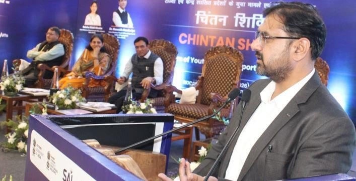 Satish Sharma calls for transforming J&K into sports epicentre at Chintan Shivir