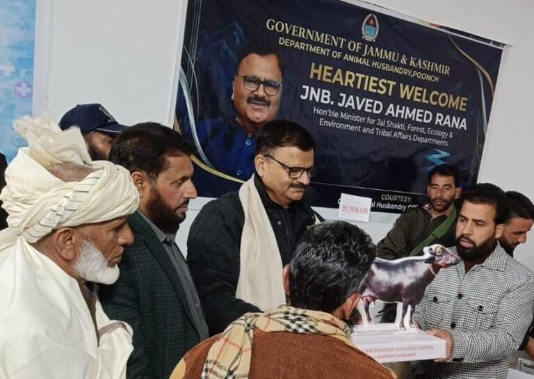 Rana chairs facilitation programme for tribal livestock beneficiaries at Mendhar