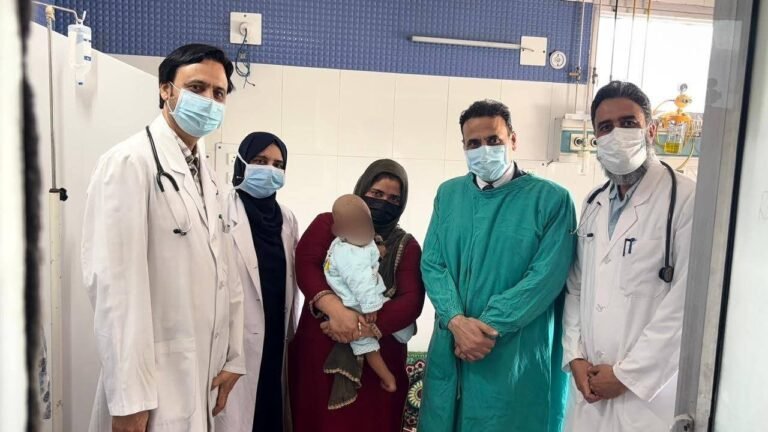 Director SKIMS Lauds First Successful Infant Bone Marrow Transplant Performed at SKIMS in an Eight-Month-Old Child