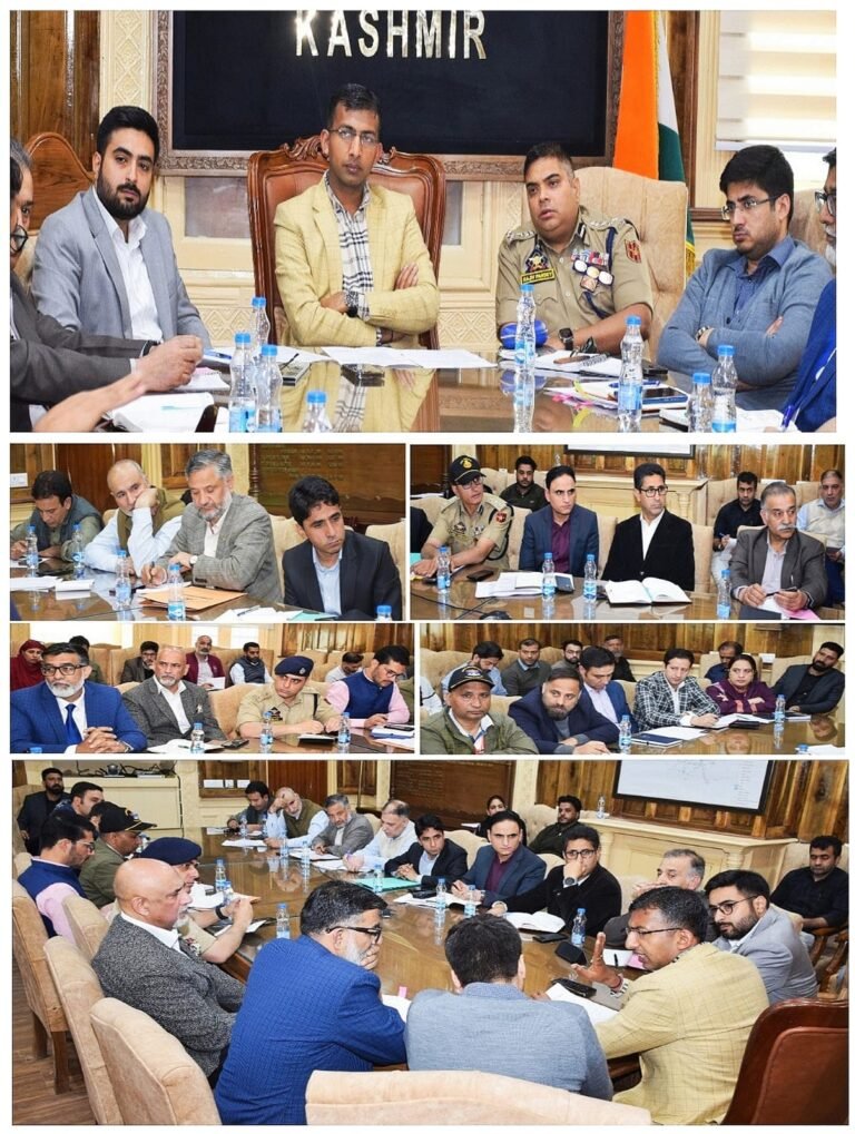 Div Com Kashmir directs for meticulous execution of plans for seamless Nasha Mukt J&K Padyatra