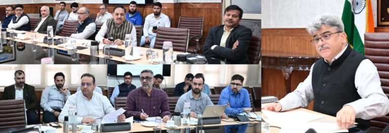 J&K to roll out long-term rehabilitation plan for drug abuse victims CS reviews the framework for treatment, reintegration and livelihood support