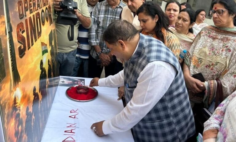 Operation Sindoor reflects India’s resolve and Armed Forces’ bravery: Sat Sharma