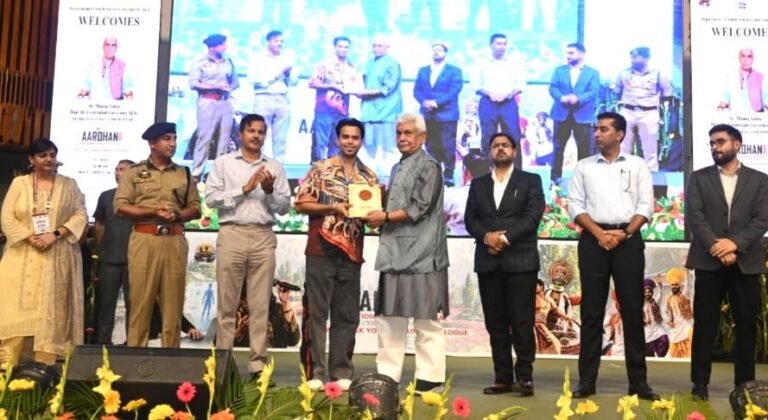 Lieutenant Governor Inaugurates National Youth Festival- Aarohan 2026 in Srinagar