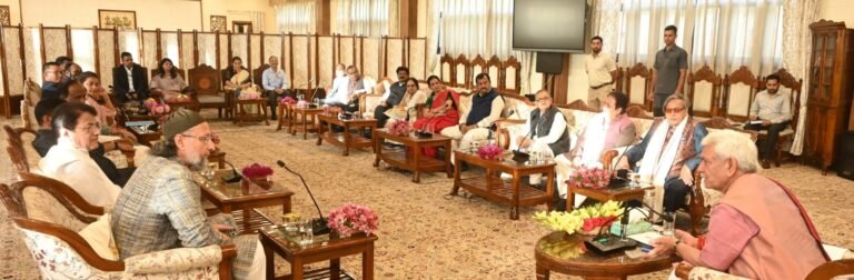 Parliamentary Standing Committee on External Affairs calls on Lieutenant Governor