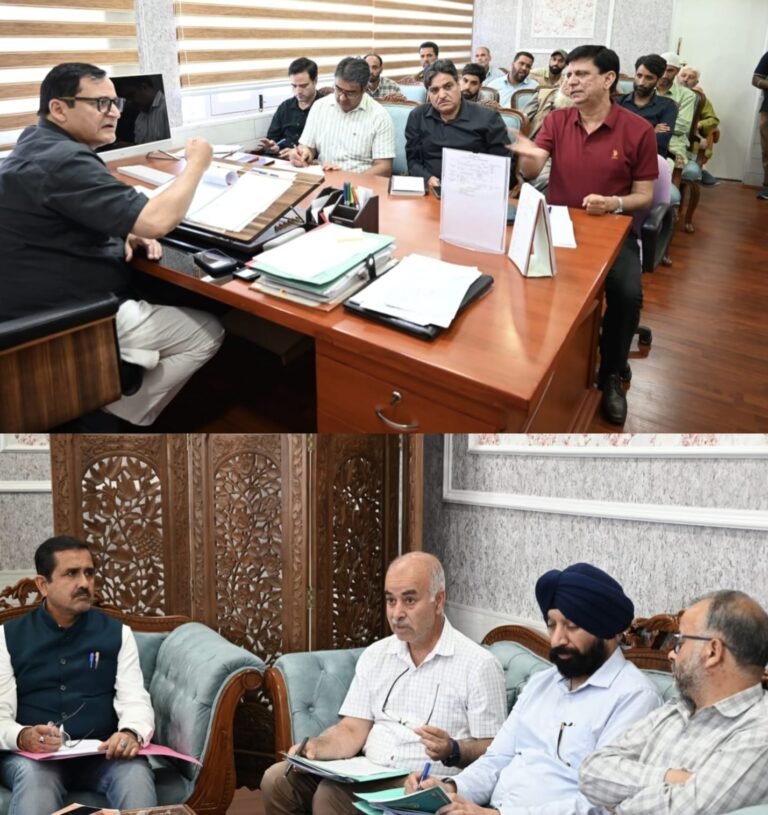 Javid Dar reviews fruit fall incidents; sets up Horticulture panel to fix causes, suggest corrective measures