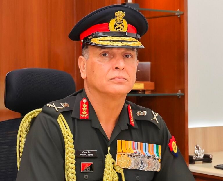 Gen Dhiraj Seth Takes Charge as New Army Chief