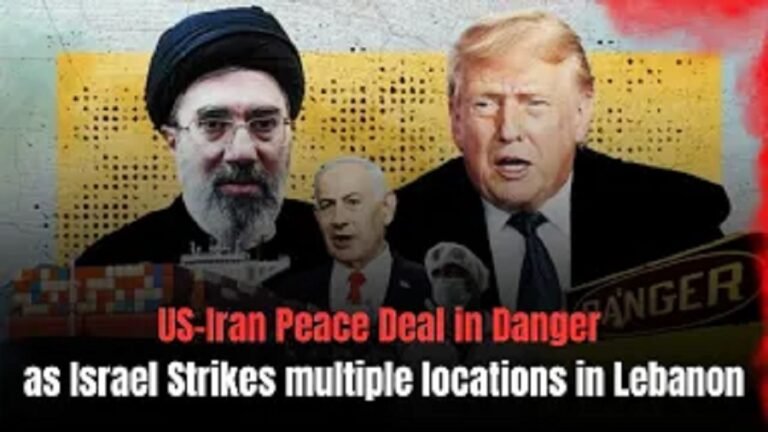 Video: US-Iran Peace Deal in Danger? Israeli Strikes on Lebanon Threaten Fragile Truce