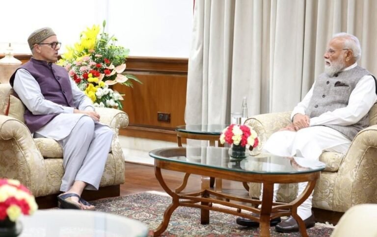 CM Omar Abdullah calls on PM Modi; raises Statehood, economy and development issues