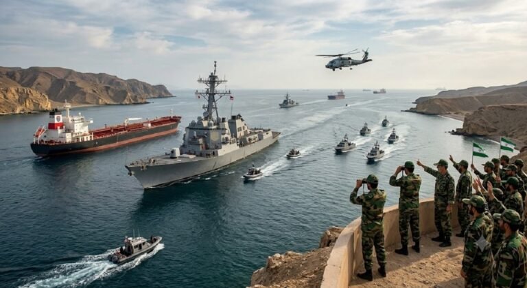 Trump Orders Hormuz Curbs; Iran Says ‘Hands Off’
