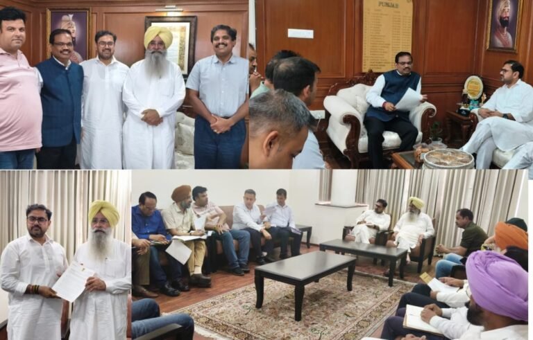 Satish Sharma secures breakthrough on mutton dealers’ issues during meetings in Punjab