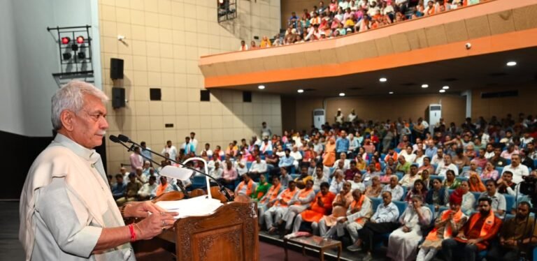 Lieutenant Governor Addresses Inaugural Function of Shri Baba Budha Amarnath Ji Yatra