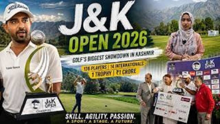 Video- J&K Open 2026: Inside Kashmir’s Biggest Golf Tournament